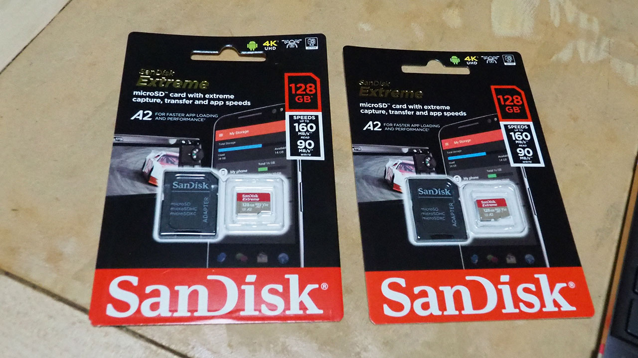 A19 サンディスク512GB エクストリームプロ マイクロSDカード 7 
